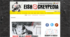 Desktop Screenshot of eishockeypedia.de